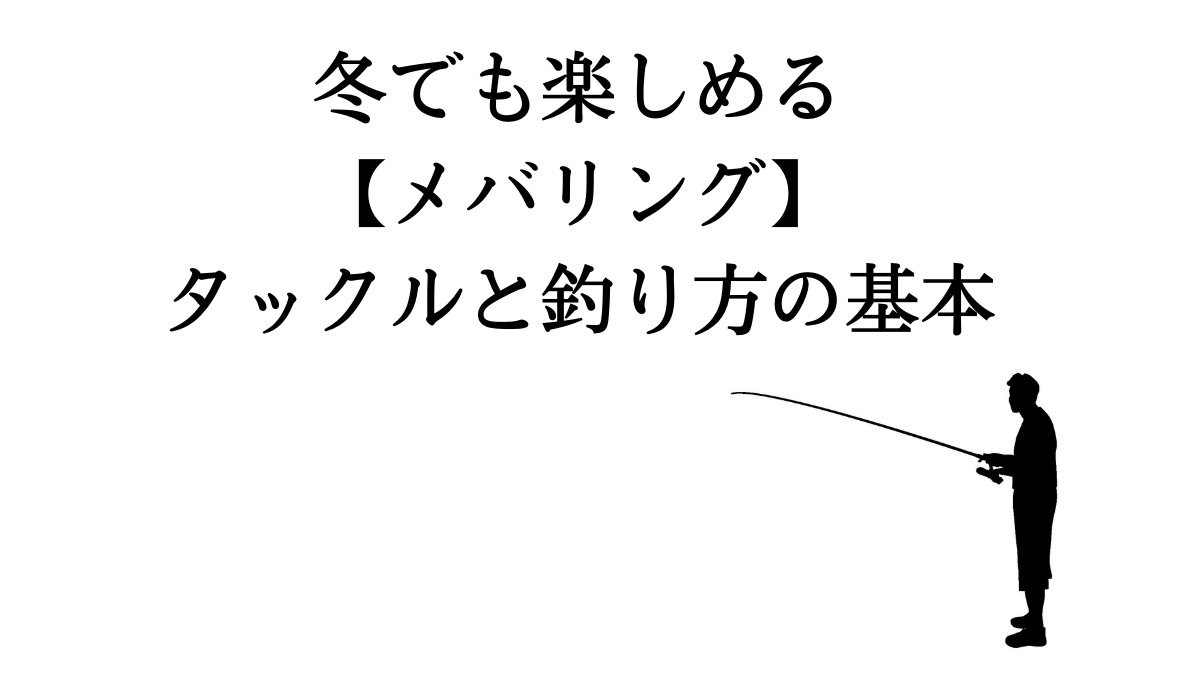冬でも楽しめるメバリング 使用タックルと基本の釣り方を解説 魚狩り
