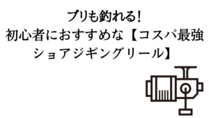 初心者におすすめ コスパ最強の安いショアジギングリールを紹介